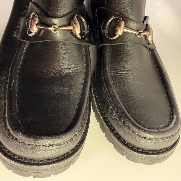Hightop Gucci Sylke Horsebit Chukka Loafer - Picture 4 of 10